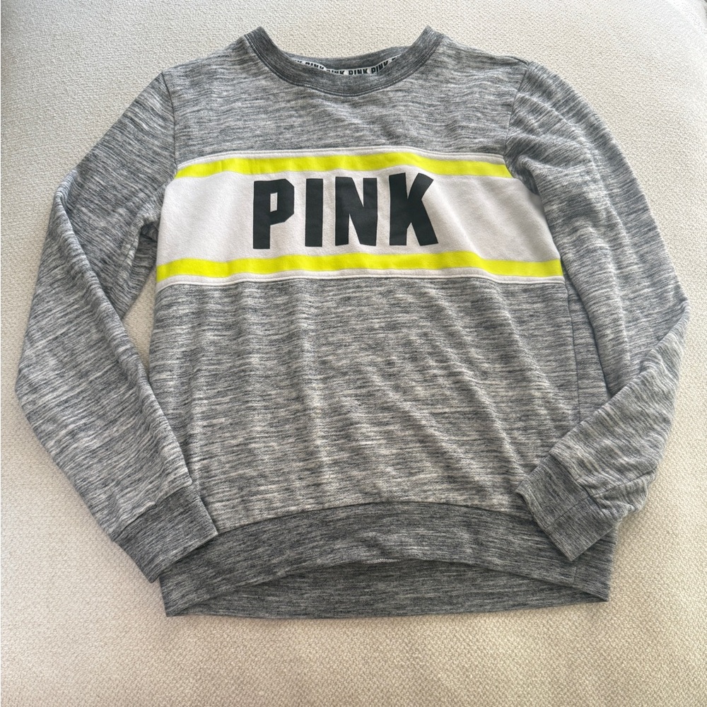 Victoria’s Secret PINK Gray Pullover Sweatshirt